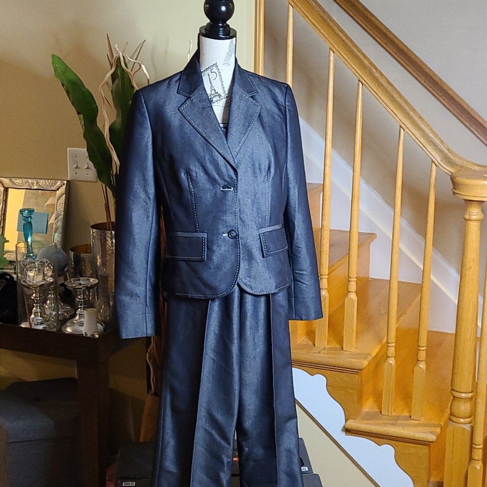 Denim Pantsuit